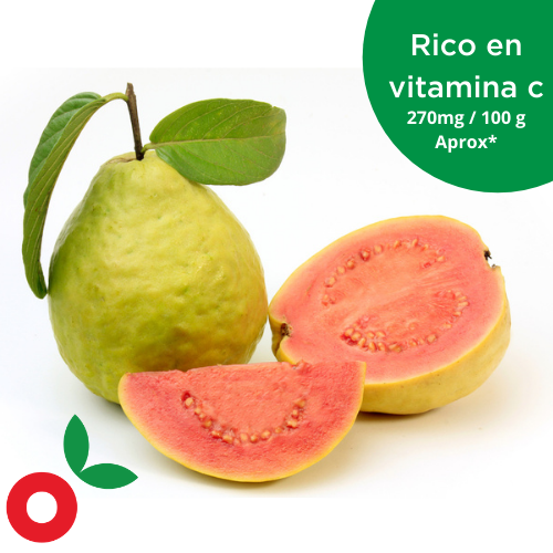 Guayaba pera 1/2 libra cosecha orgánica