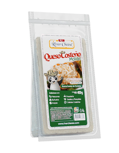 Queso costeño molido x 400 gr River cheese