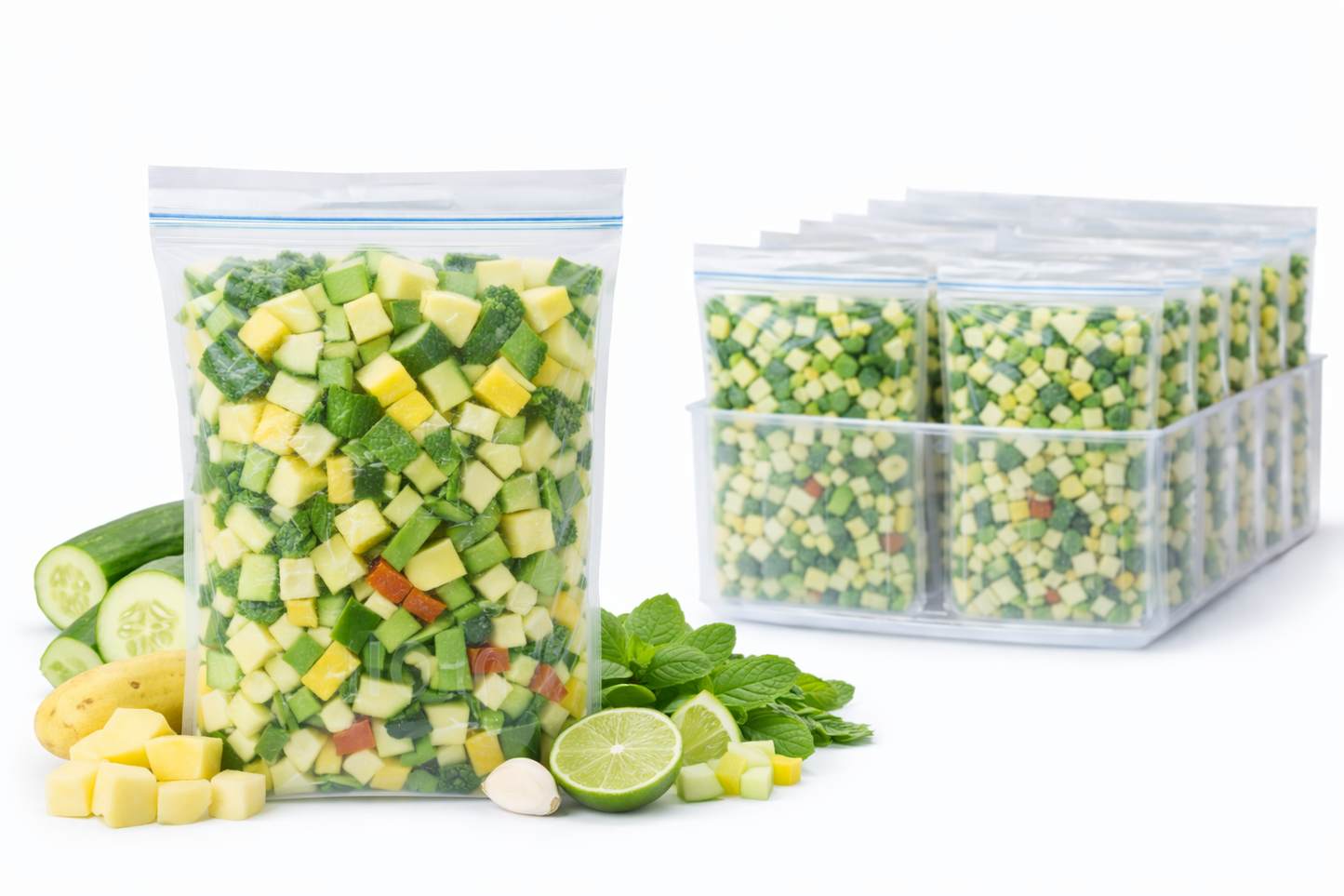 Batido Refrescante Pepino y Piña– Becampo Fresh Packs