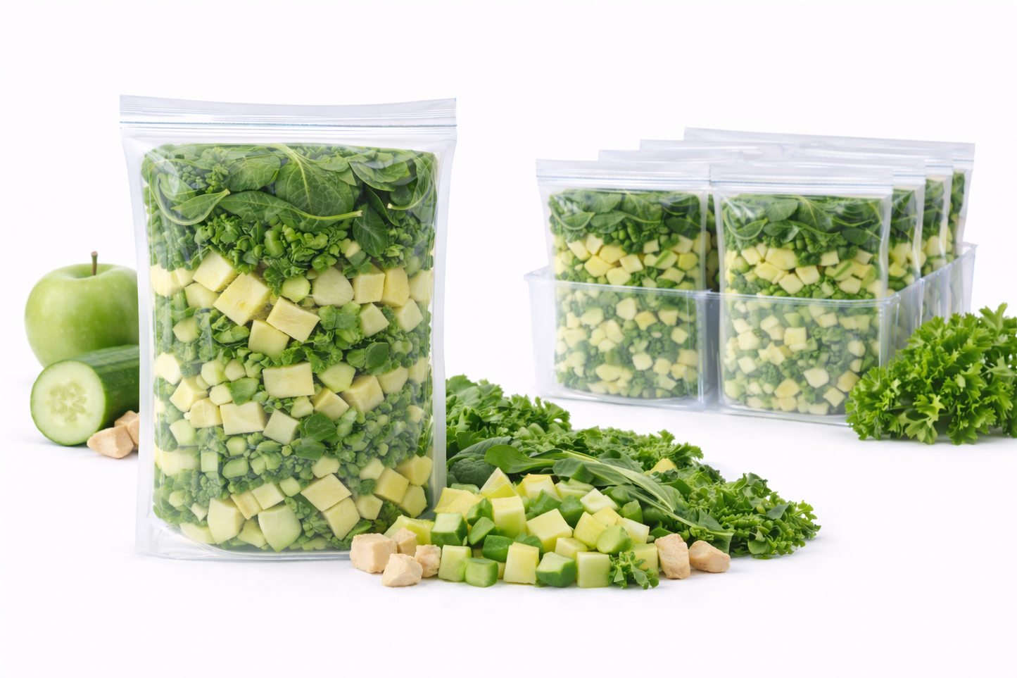 Batido Verde Detox Manzana – Becampo Fresh Packs