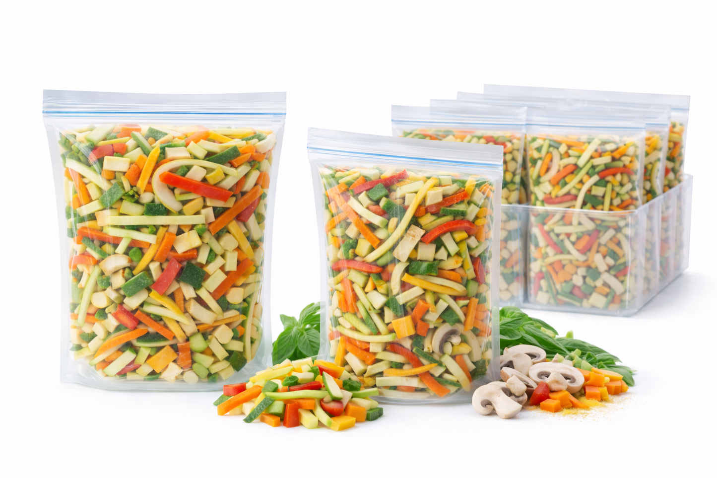 Picado de Zucchini – Becampo Fresh Packs