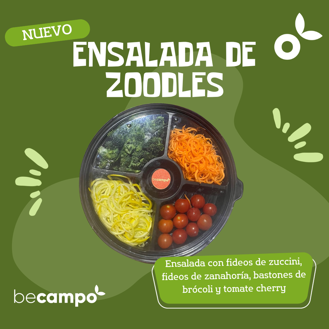 Ensalada Arcoíris de Zoodles x 500 gr