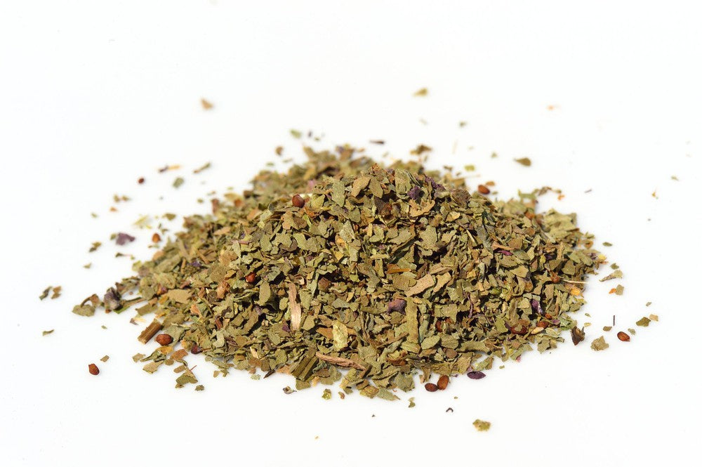 Albahaca en escamas