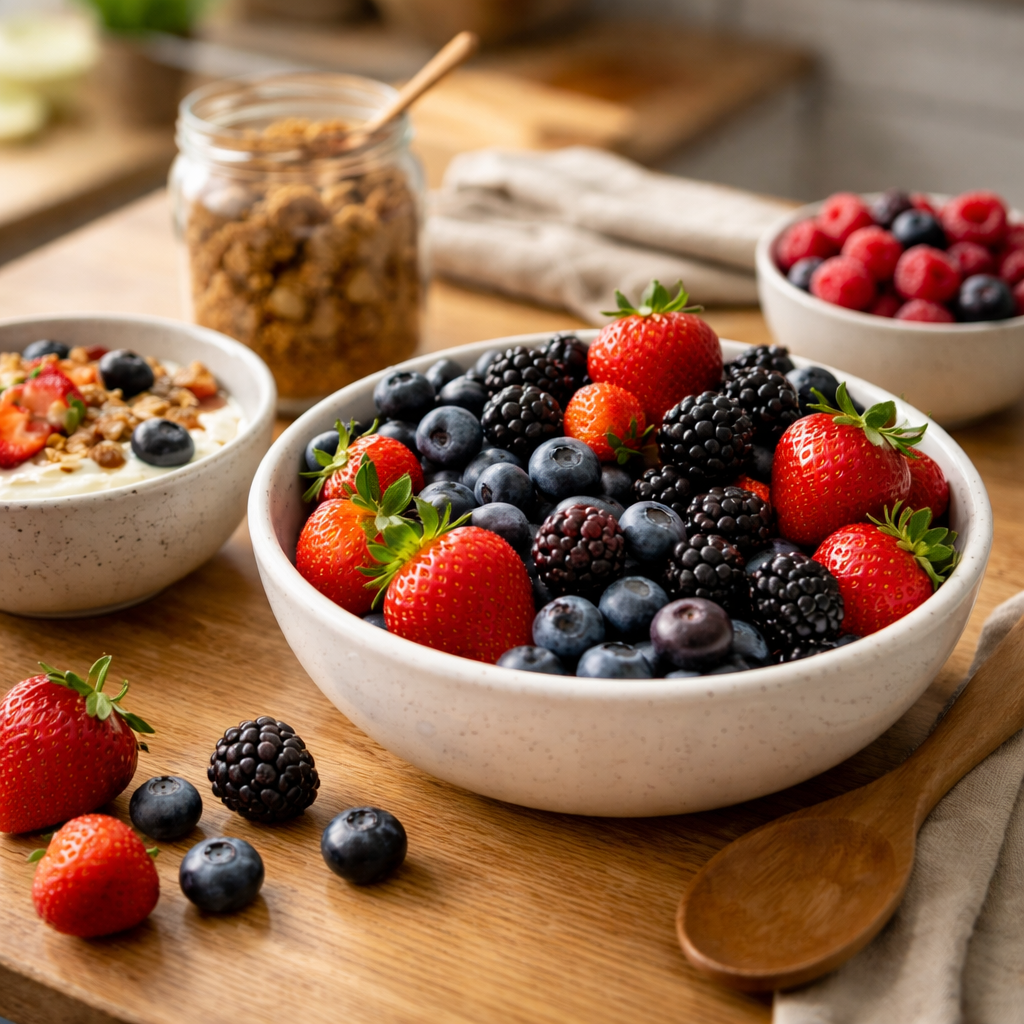 🍓 2. FRUTOS ROJOS  👉 Date un gusto saludable 🍓