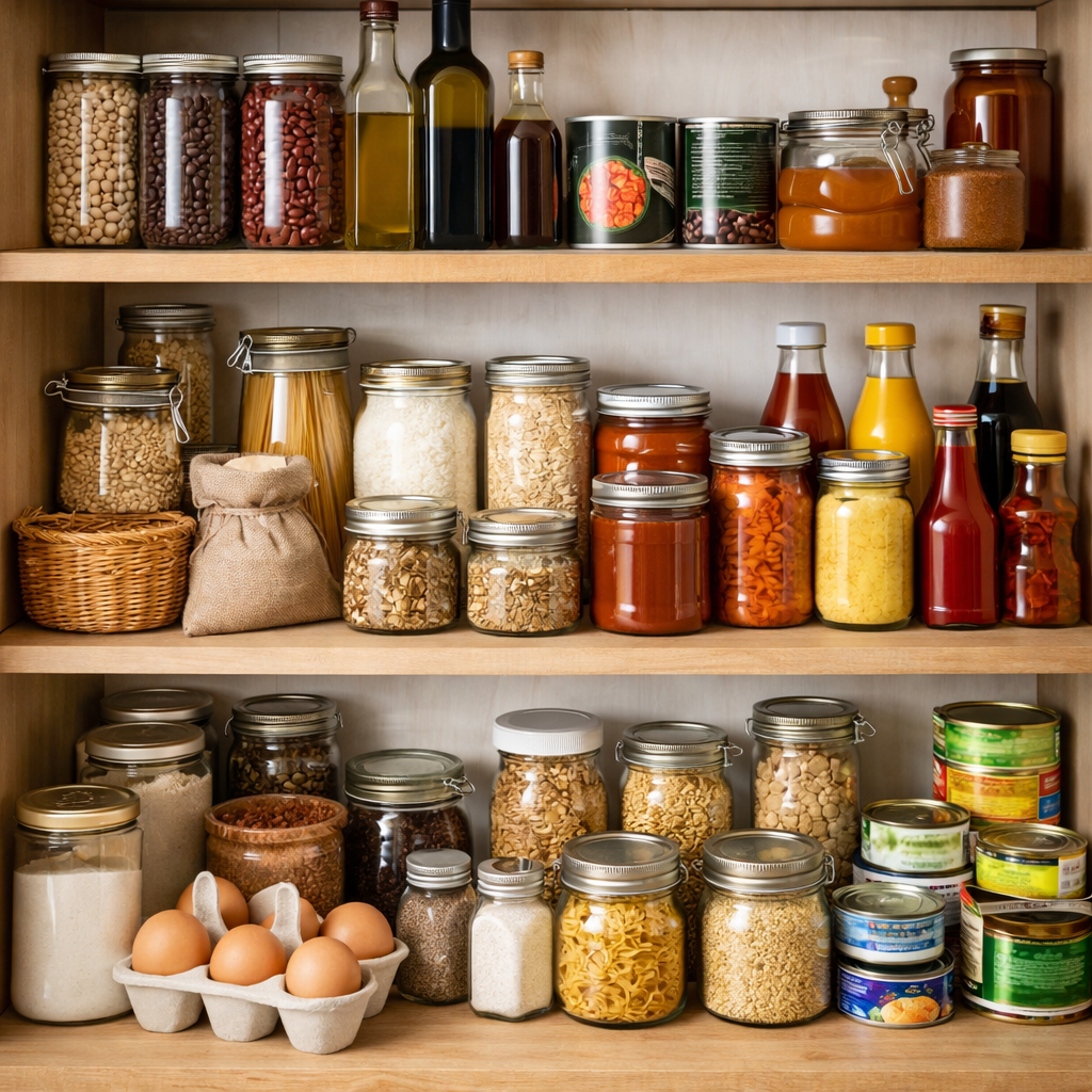🍯 7. DESPENSA (harinas, mantequillas, condimentos) 👉 No olvides lo esencial