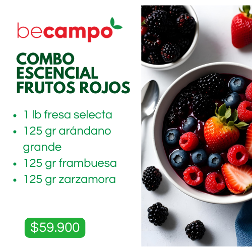 Combo escencial frutos rojos