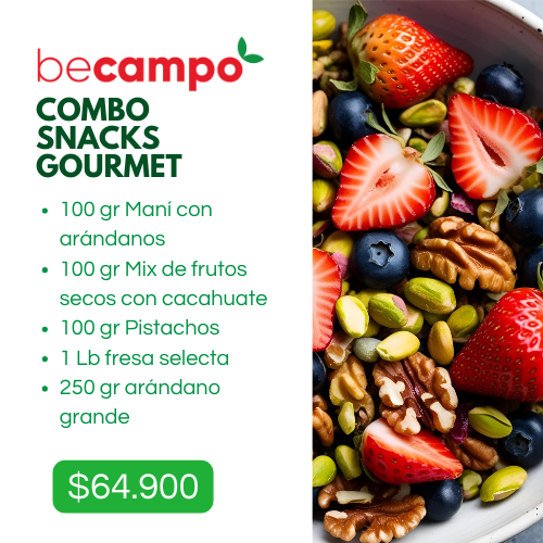 Combo snacks gourmet