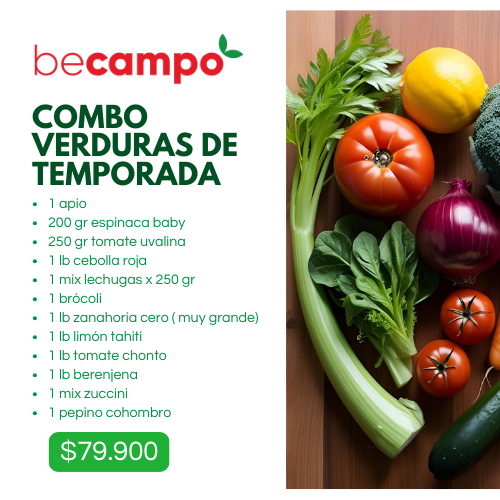 Combo verduras de temporada