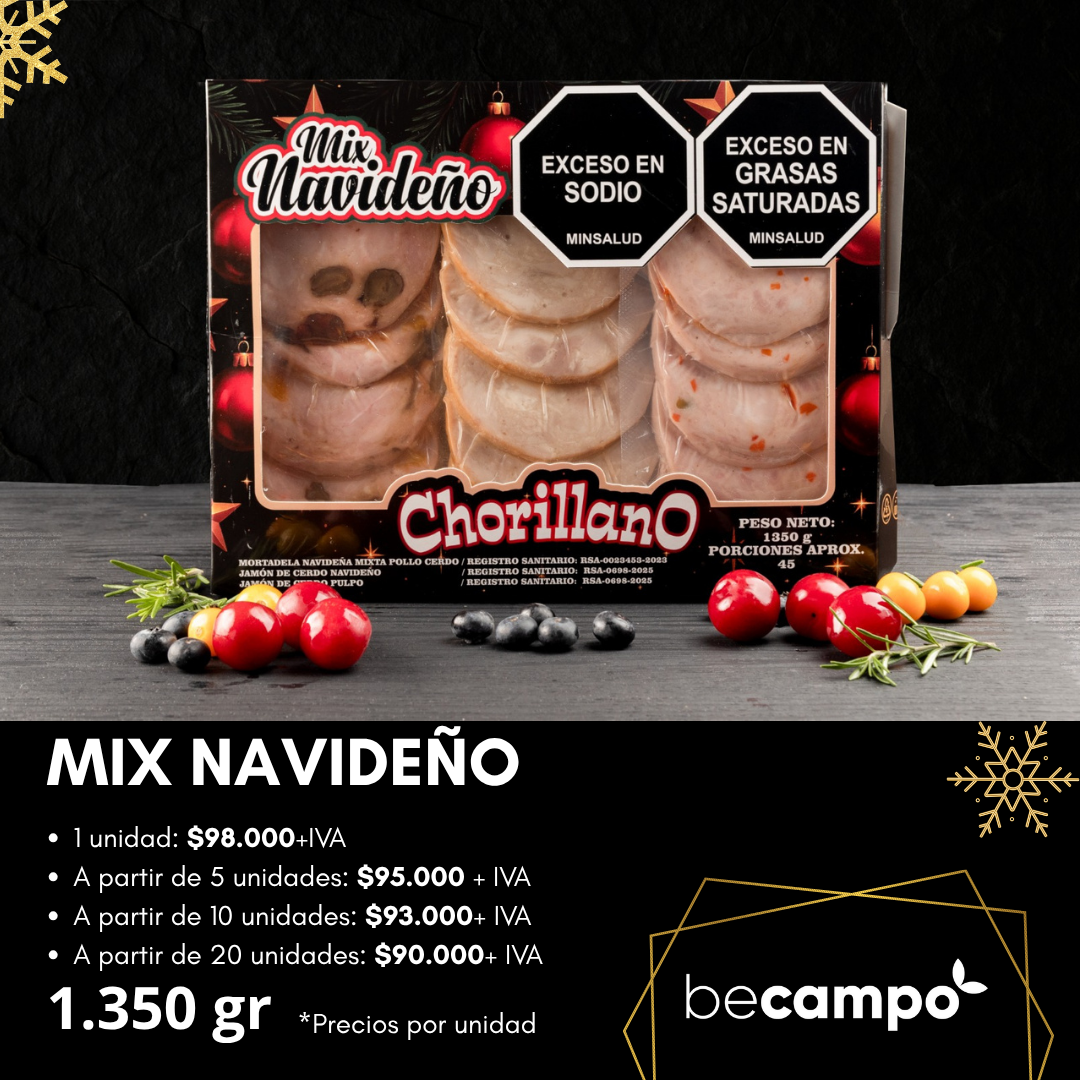 MIx cena navideña Saboré x 1350 gr