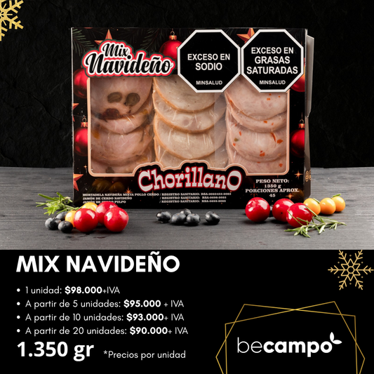 MIx cena navideña Saboré x 1350 gr