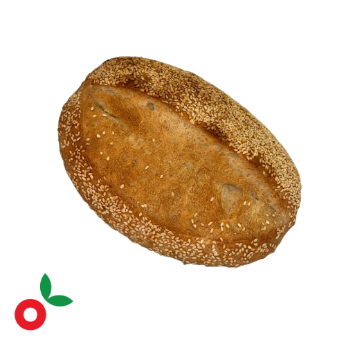 🥯 Pan de Ajonjolí de masa madre