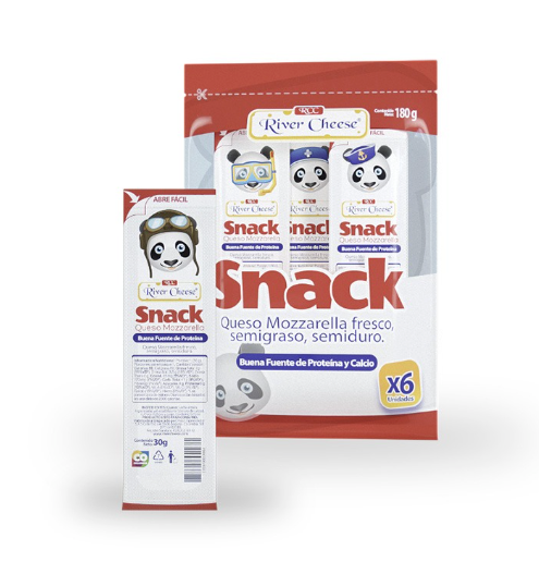 Snack MZ Queso 30g River Cheese x 6