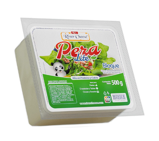 Queso Pera lite bloque x 500 gr