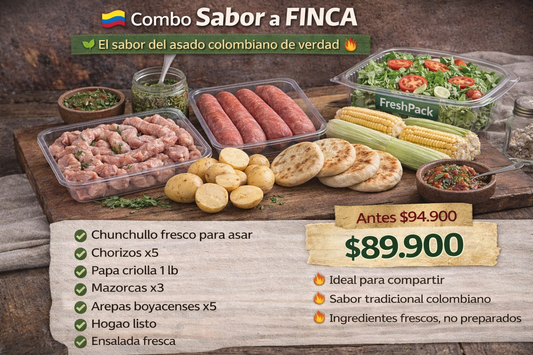 🇨🇴🔥 COMBO SABOR A FINCA (4 personas)