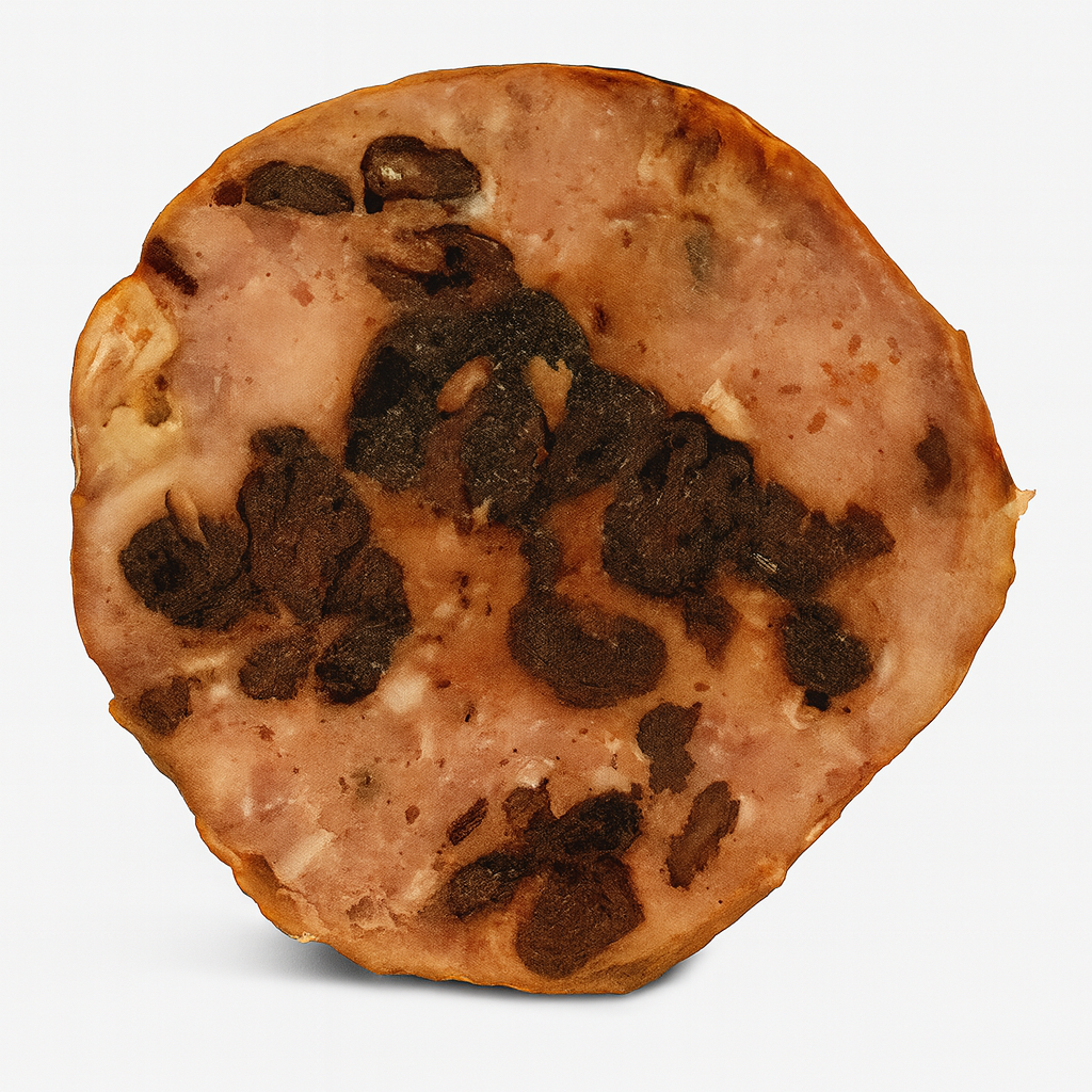 Pavo relleno de frutas