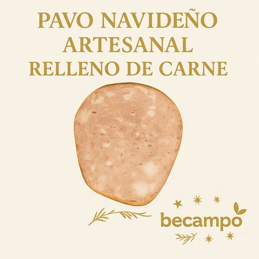 Pavo relleno de carnes escoge peso