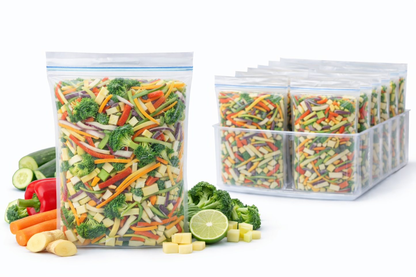 Picado wok oriental (300g) – Becampo Fresh Packs
