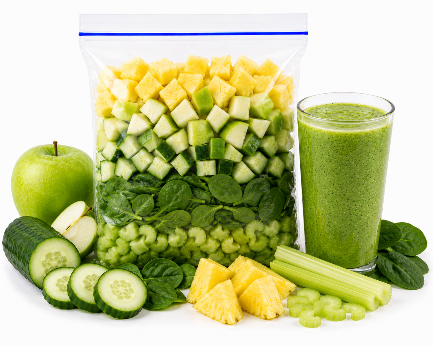 Batido 🌿 Enfoque Verde (150 g) porción personal