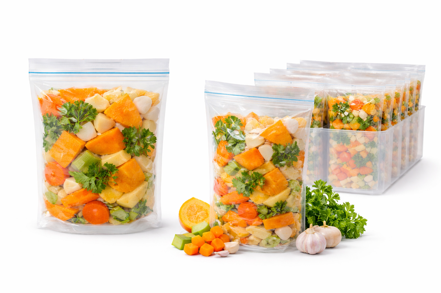 Base de Ahuyama Picada – Becampo Fresh Packs