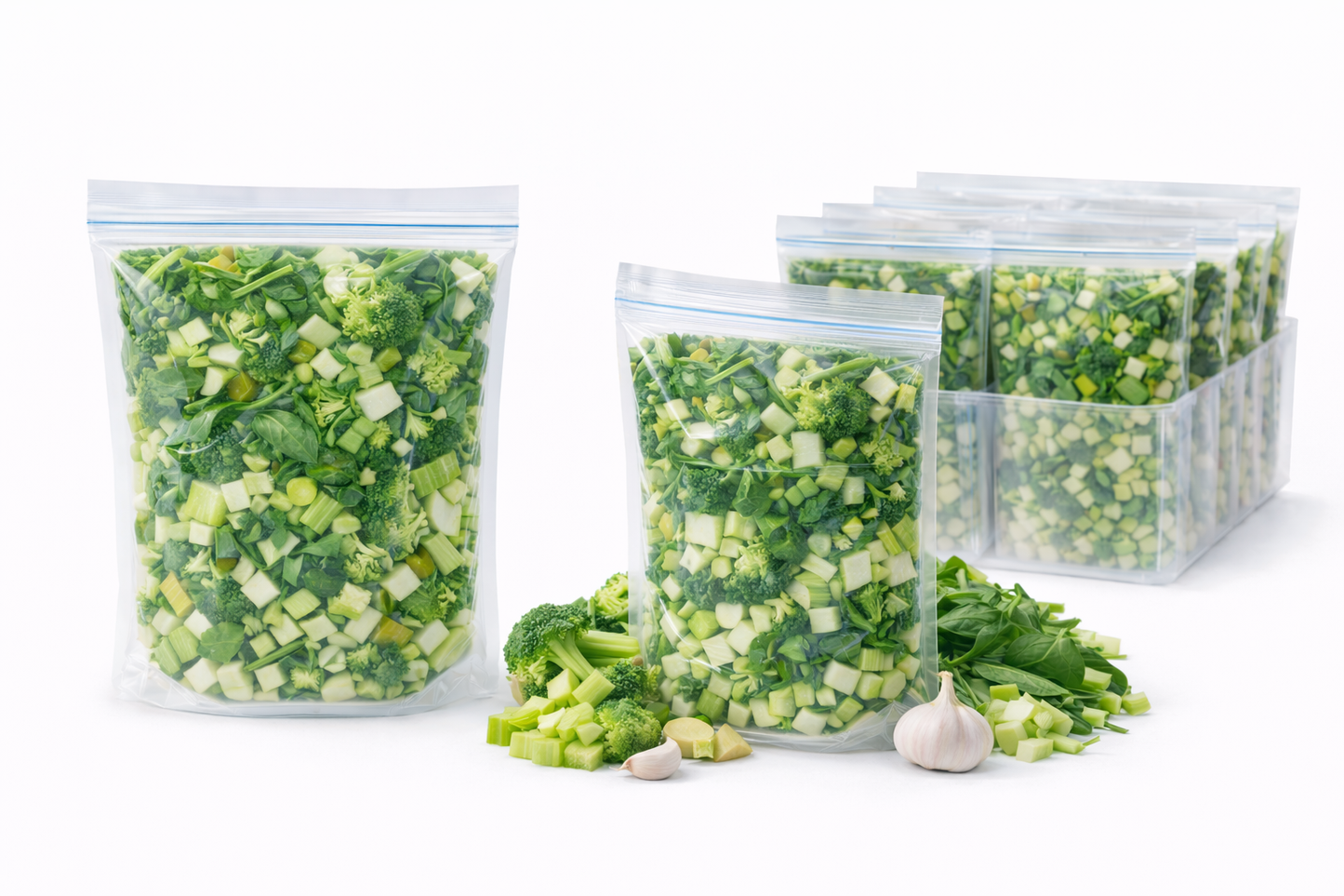 Base para Crema Detox Verde – Becampo Fresh Packs