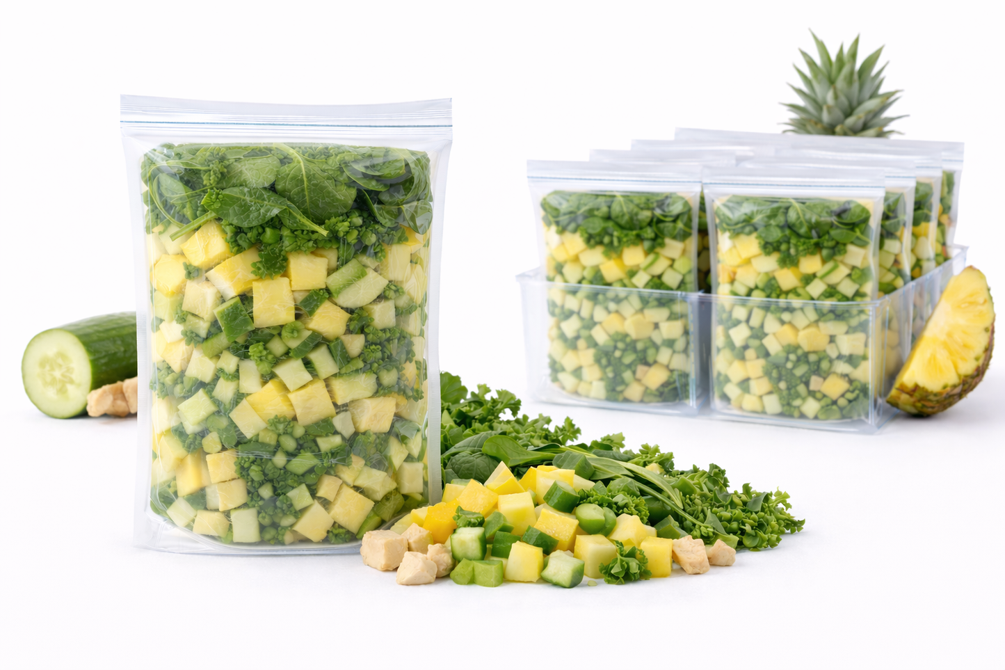 Batido Tropical verde – Becampo Fresh Packs