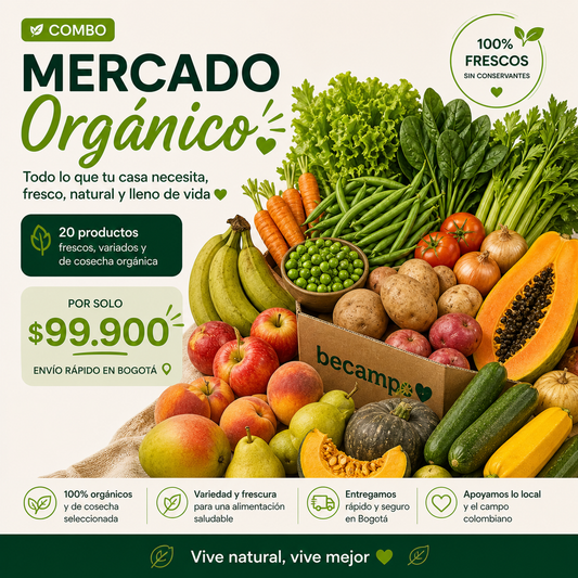 COMBO MERCADO COMPLETO ORGANICO