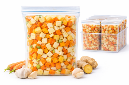 🍲🤒 Base Gourmet para crema Reconfortante Jengibre & Ajo (300 g) – Fresh Pack Becampo