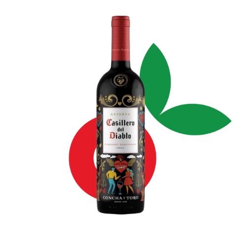 Vino Tinto CASILLERO DEL DIABLO (750 ml) cabernet sauvignon