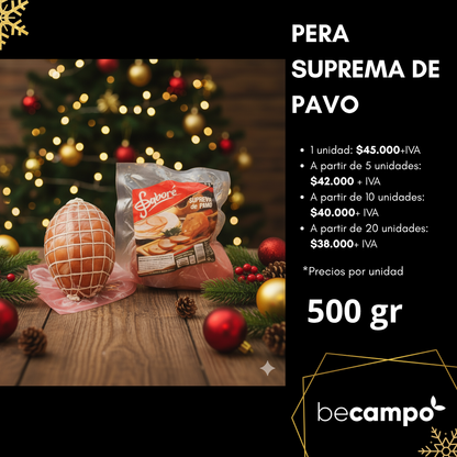 Pera de pavo x 500 gr aprox