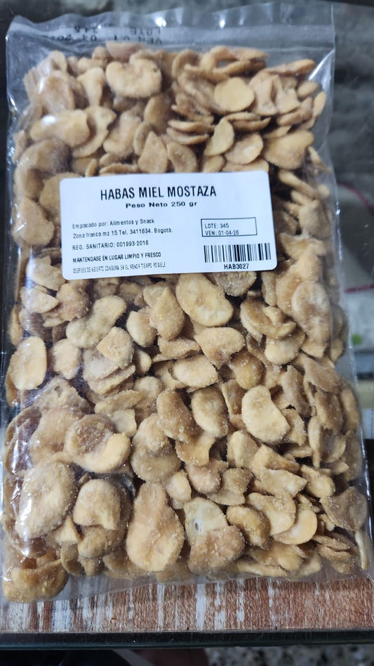 HABAS ESPAÑOLAS MIEL MOSTAZA