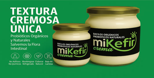 Kéfir cremoso Ajo-sal