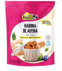 Harina de avena karavansay x 454 gr gluten free