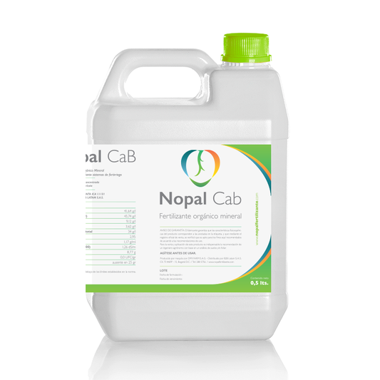 Fertilizante Orgánico Nopal Cab1/2 litro