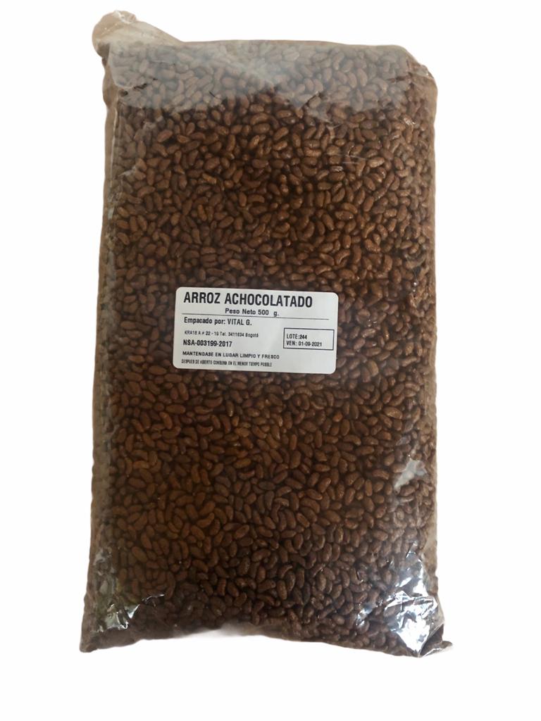 Cereal de arroz achocolatado x libra