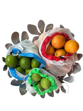 Cargar imagen en el visor de la galería, Set Bolsas reutilizables para frutas y verduras x 9 unidades
